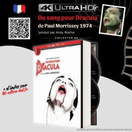Annonce Du sang pour Dracula 4k Collector