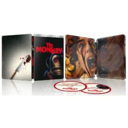 The Monkey 4k Steelbook ouvert