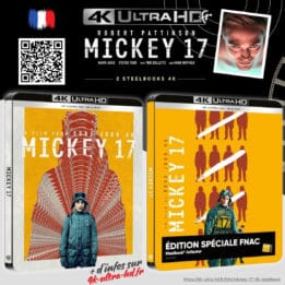 Annonce Mickey 17 4k Steelbook