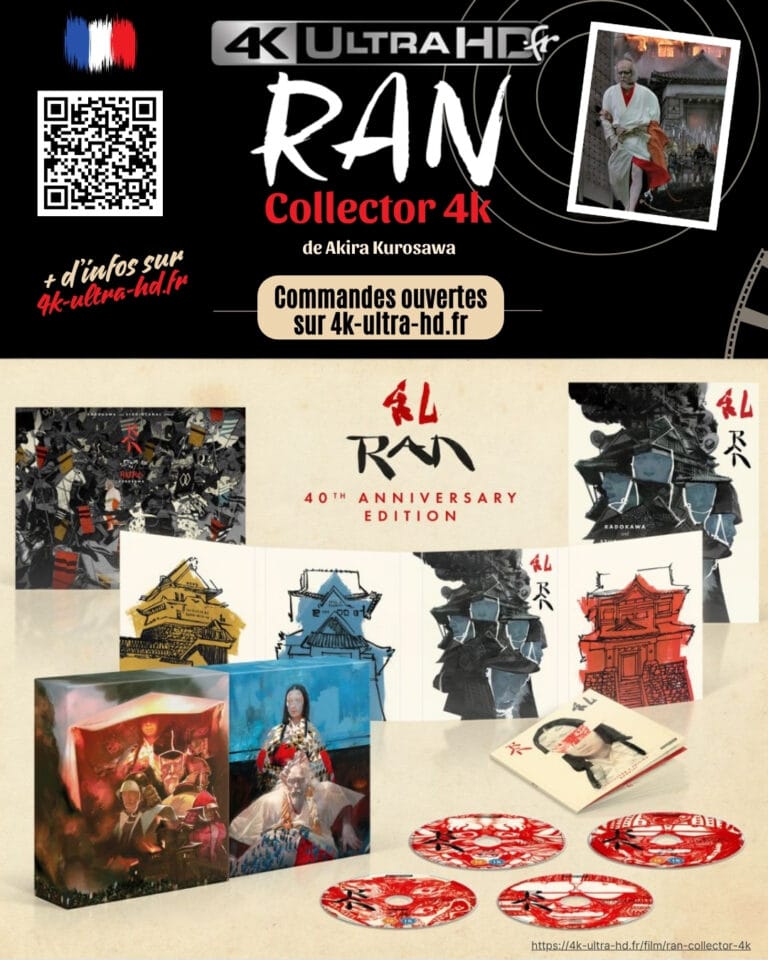Ran Collector 4k Blu-ray UHD 1985