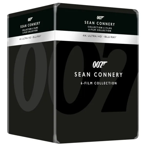 James Bond 007 Sean Connery 6 films 4k