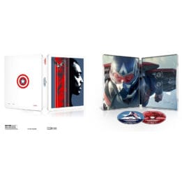 Captain America Brave New World Steelbook 4k ouvert