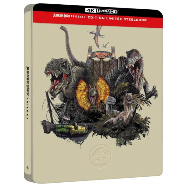 Jurassic Park Trilogie 4k Steelbook