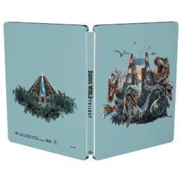 Jurassic World Trilogie 4k Steelbook ouvert