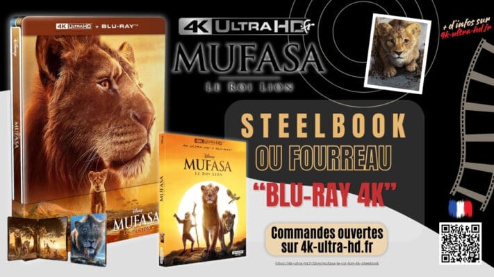 Mufasa le Roi Lion 4k