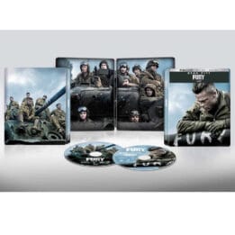 Fury 4k Steelbook ouvert