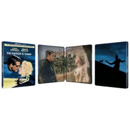 La Main au collet 4k Steelbook ouvert