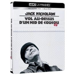 Vol au-dessus d'un nid de coucou 4k Steelbook