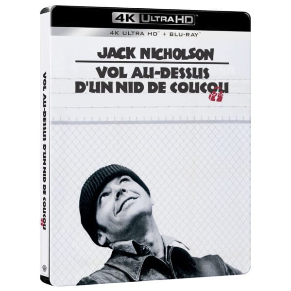 Vol au-dessus d'un nid de coucou 4k Steelbook