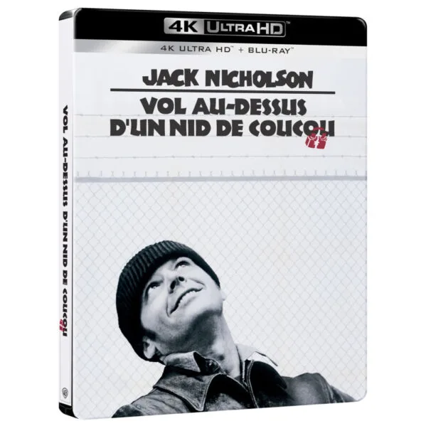 Vol au-dessus d'un nid de coucou 4k Steelbook