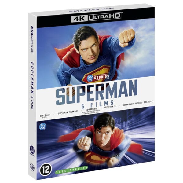 Coffret Superman 1 à 5 4k