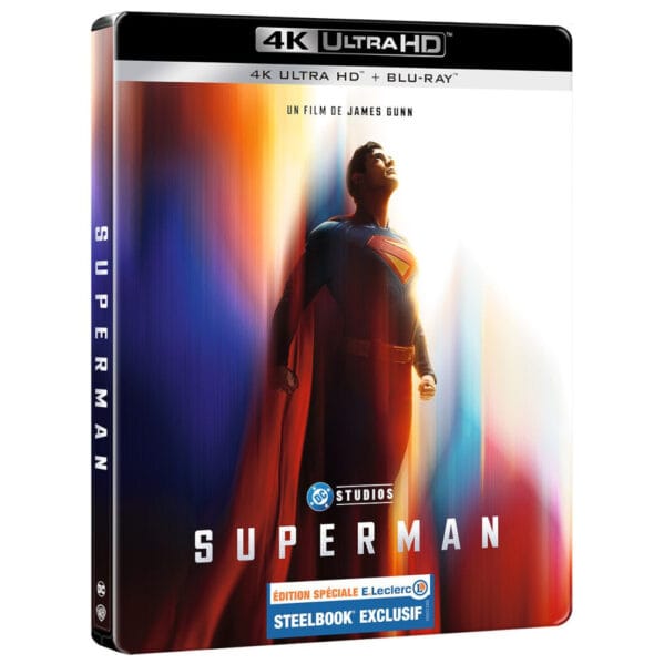 Superman 4k Steelbook E.Leclerc