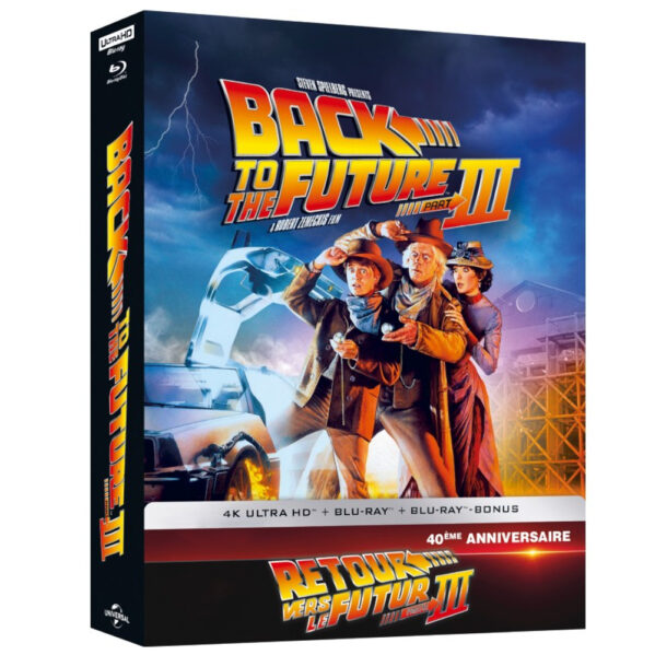Retour vers le Futur III 4k Steelbook Collector