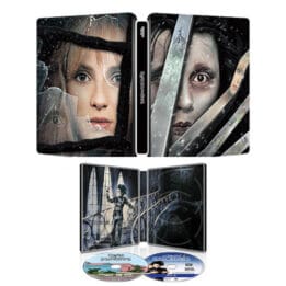 Edward aux mains d'argent 4k Steelbook ouvert