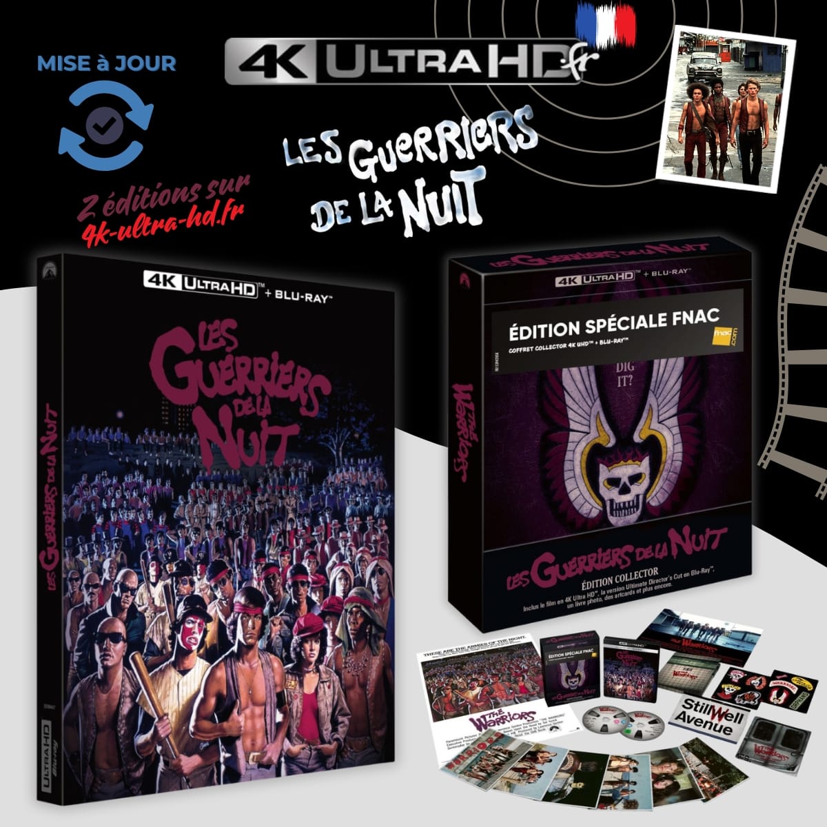 Annonce Les Guerriers de la nuit 4k