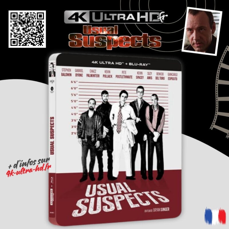 Usual Suspects 4k Steelbook Bluray UHD 1995