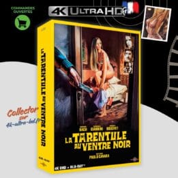 La Tarentule au ventre noir 4k Prestige