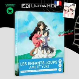 Les Enfants Loups Ame & Yuki 4k Steelbook annonce