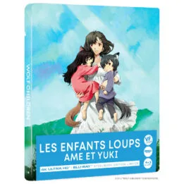 Les Enfants Loups Ame & Yuki 4k Steelbook
