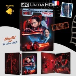 Tron Ares 4k Steelbook annonce