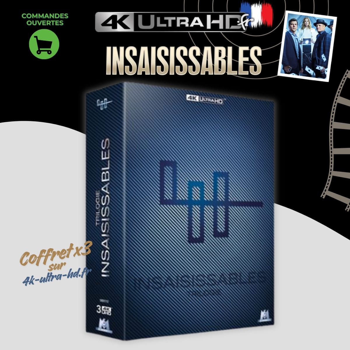 Insaisissables 3 films 4k annonce
