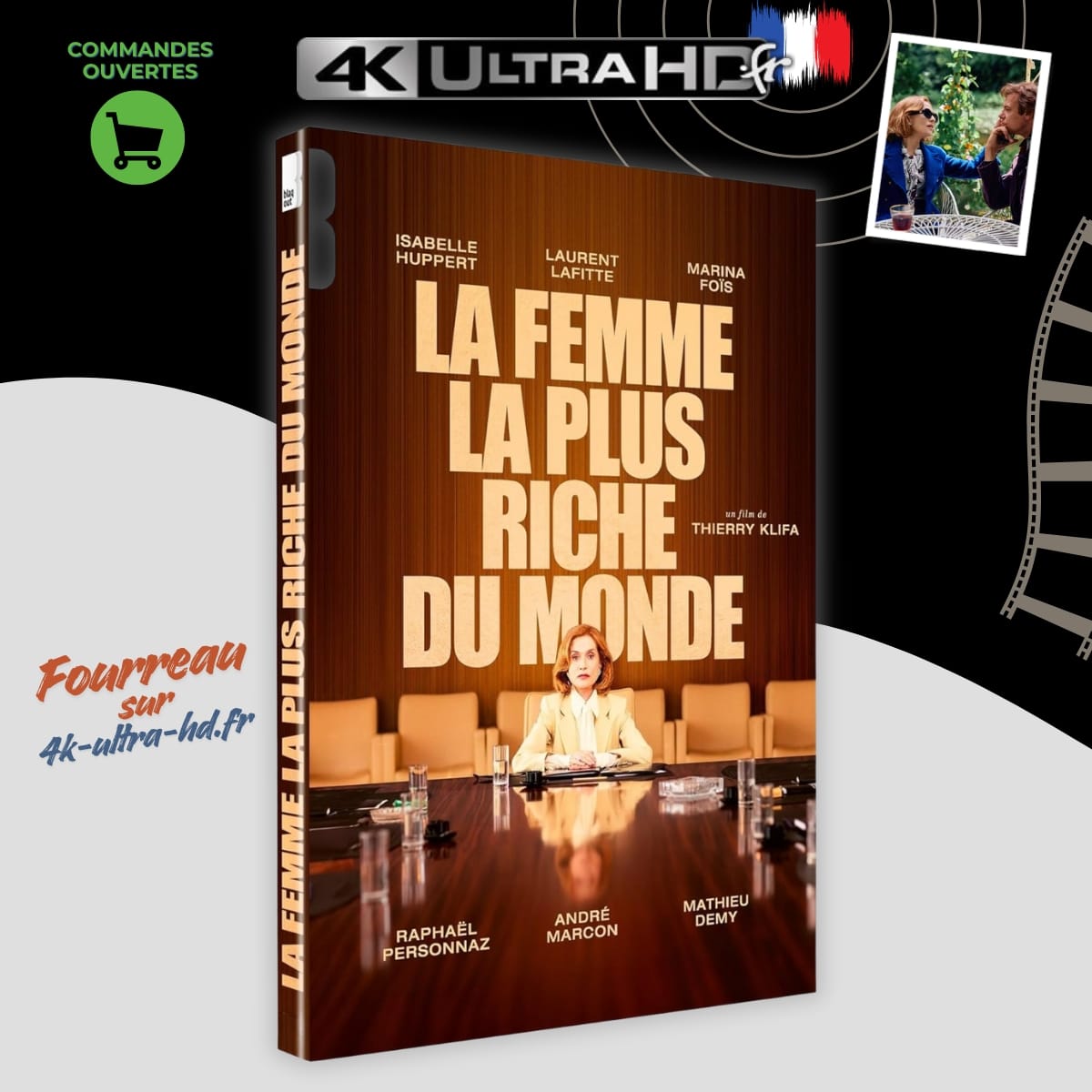 la femme la plus riche du monde 4k annonce