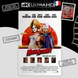 Mars Attacks! 4k Steelbook annonce