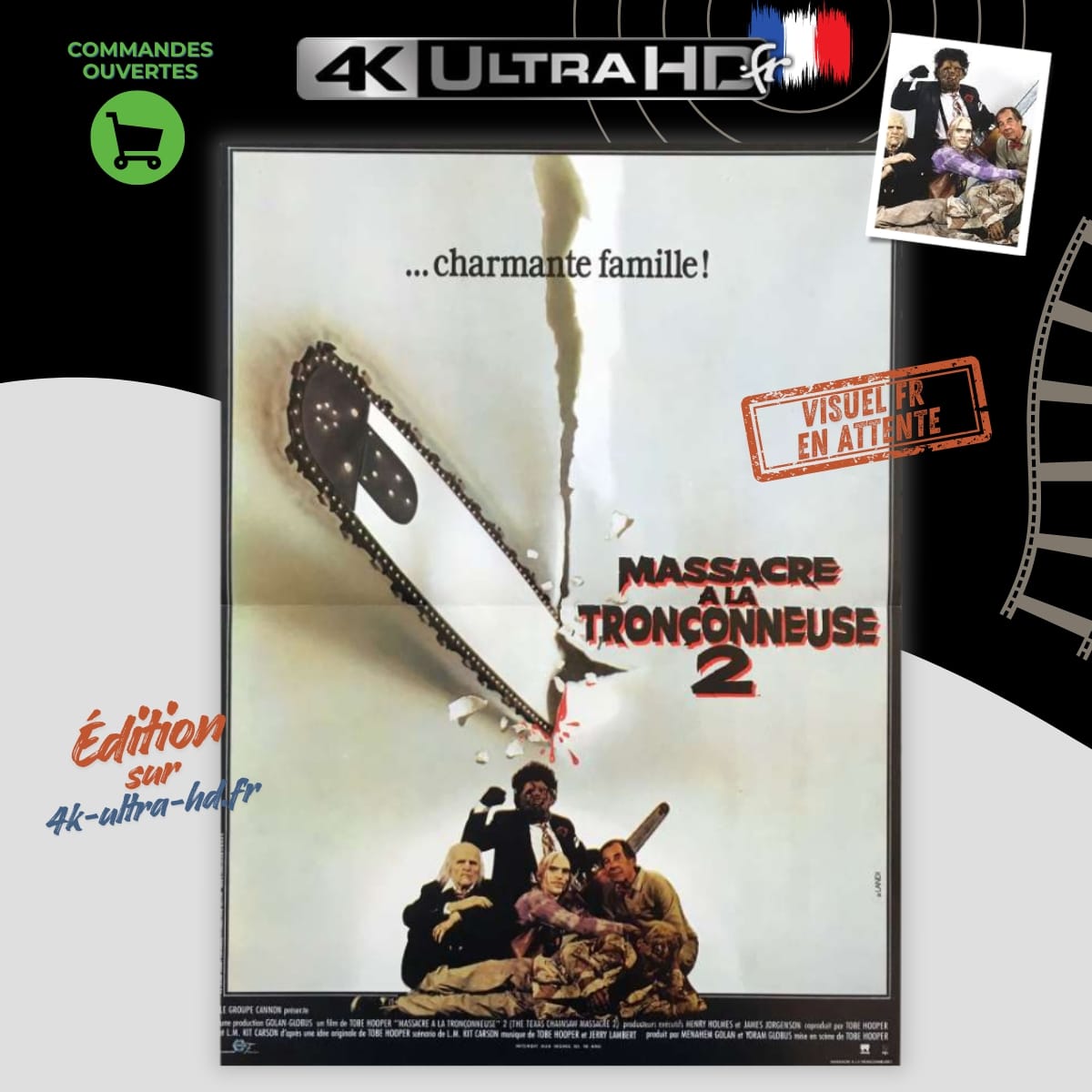 Massacre à la tronçonneuse 2 4k annonce