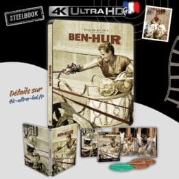 Ben-Hur 4k Steelbook annonce