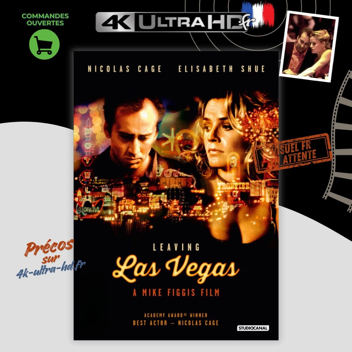 Leaving Las Vegas 4k annonce