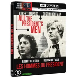 Les Hommes du président 4k Steelbook