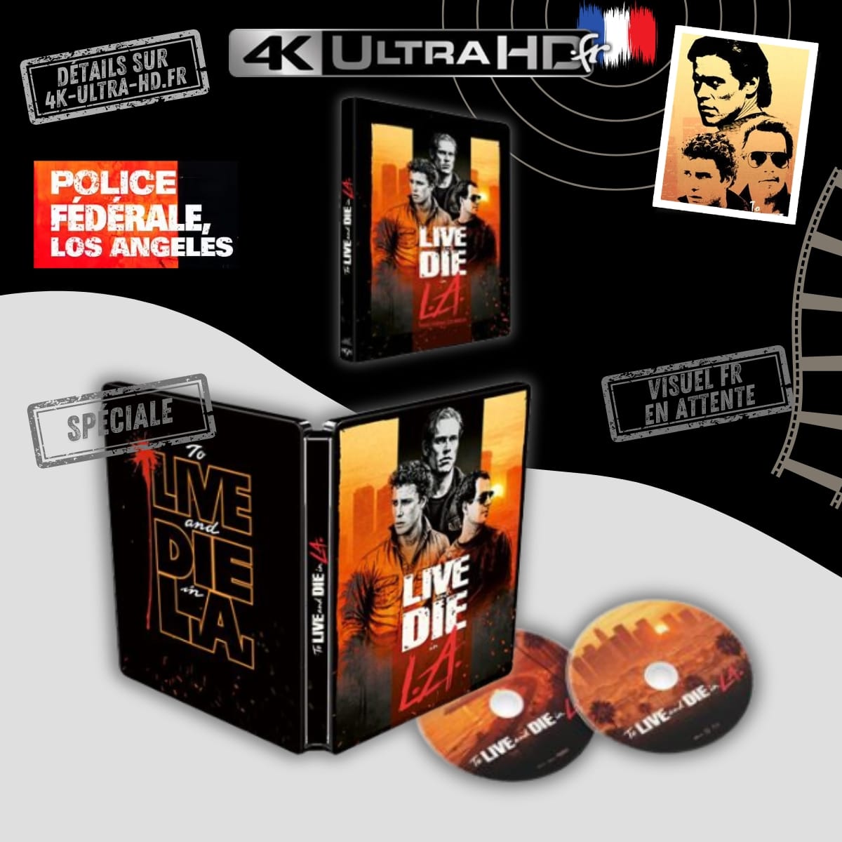 Police fédérale Los Angeles 4k annonce