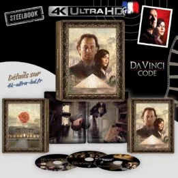 Da Vinci Code 4k Steelbook annonce