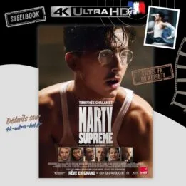 Marty Supreme 4k Steelbook annonce