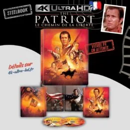 The Patriot Le chemin de la liberté 4K Steelbook annonce