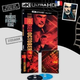 À la poursuite d’Octobre Rouge 4K Steelbook annonce