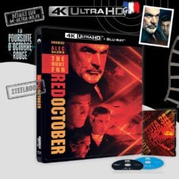 À la poursuite d'Octobre Rouge 4K Steelbook annonce