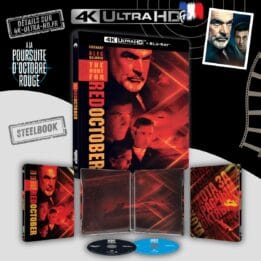 À la poursuite d'Octobre Rouge 4K Steelbook annonce