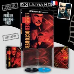 À la poursuite d'Octobre Rouge 4K Steelbook annonce