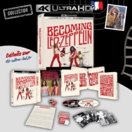 Becoming Led Zeppelin 4k Steelbook Collector annonce