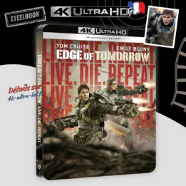 Edge of Tomorrow 4k Steelbook annonce