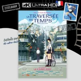 La Traversée du temps 4k Steelbook annonce