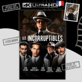 Les Incorruptibles 4K Steelbook annonce
