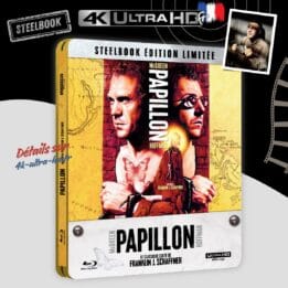 Papillon 4k Steelbook