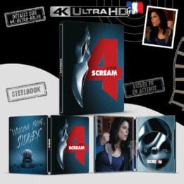 Scream 4 4k Steelbook annonce