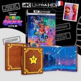 Super Mario Galaxy Le Film 4K Steelbook annonce