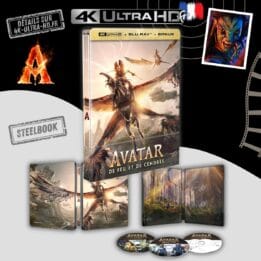 Avatar 3 De feu et de cendres 4k Steelbook annonce