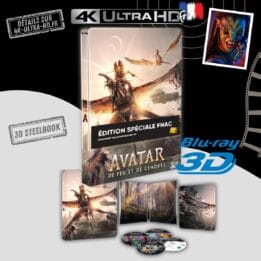 Avatar 3 De feu et de cendres 3D Steelbook annonce