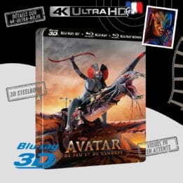 Avatar 3 De feu et de cendres 3D Steelbook