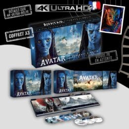 Avatar coffret 3 films 4k Collector annonce